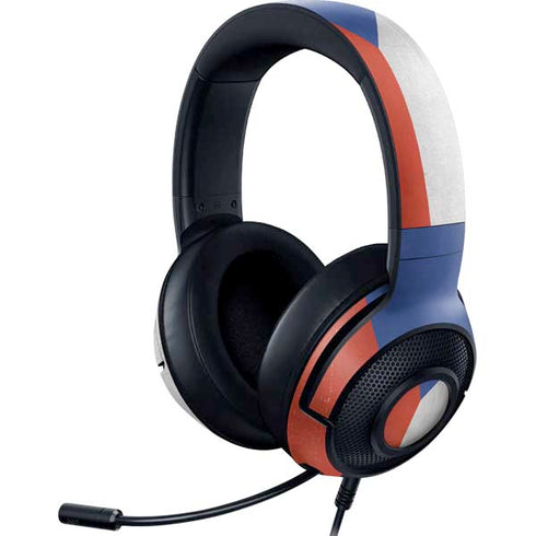 Czech Republic Flag Distressed Razer Kraken X Skin